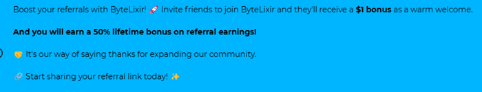 ByteLixir referral program