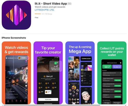 Lit.It app for Android and iOS