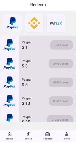 WinX payout options