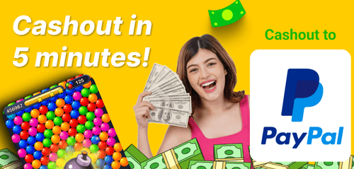 Boints PayPal payout screen