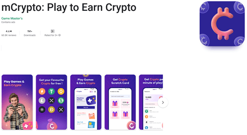 The mCrypto app