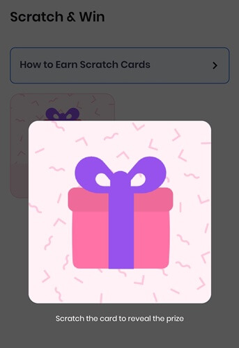 mCrypto Scratch & Win cards