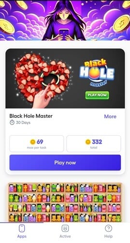 Featured games in the Playful Rewards Arcade
