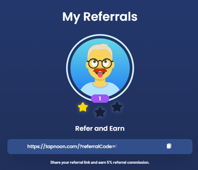 TapNoon referral program