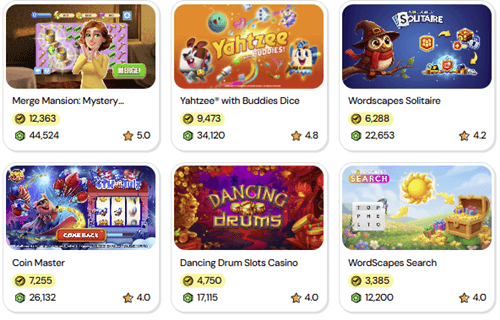 Games on Sproutful