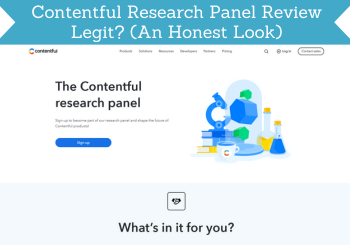 contentful research panel review header