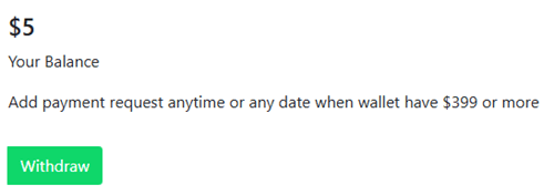 Surveyfile payout threshold