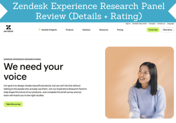 zendesk experience research panel review header