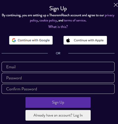 how to join theoremreach