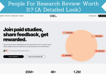 people for research review header