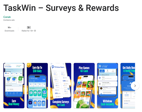 TaskWin app on Google Play