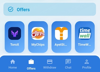 Paid offers on TaskWin