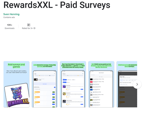 RewardsXXL app