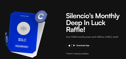 Silencio monthly raffle