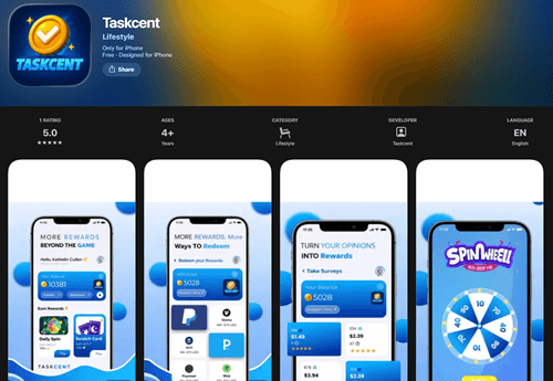Taskcent app