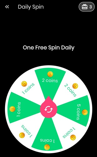 BitOpinion Daily Spin game